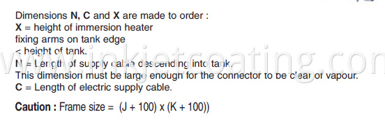 FLUORATED IMMERSION HEATERS 2